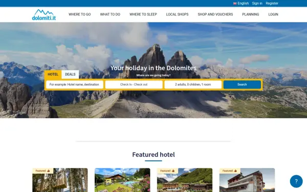 www.dolomiti.it