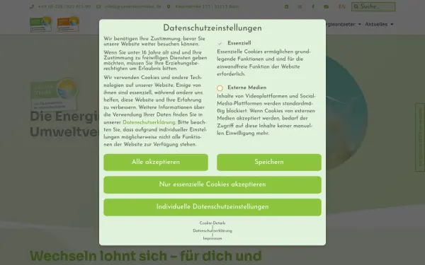 gruenerstromlabel.de