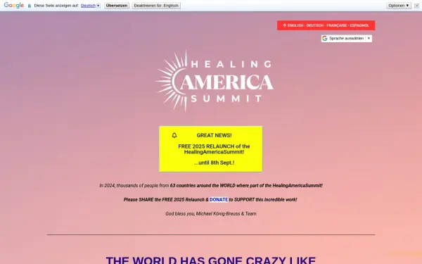 healingamericasummit.clicksummits.com