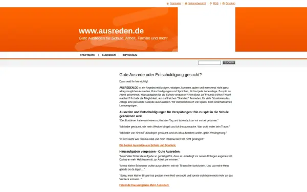 www.ausreden.de