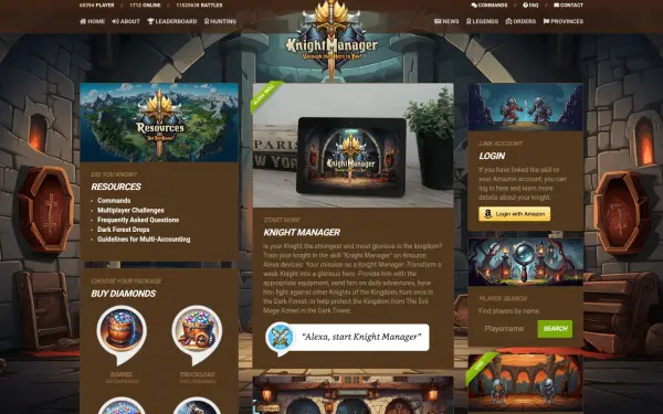 www.knight-manager.com