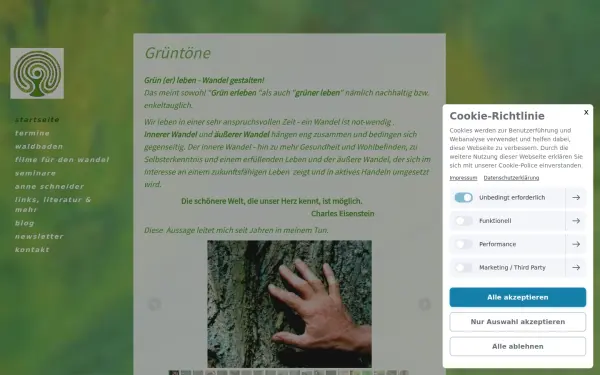 www.gruentoene.de