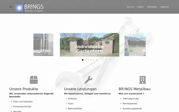 metallbau-brings.de