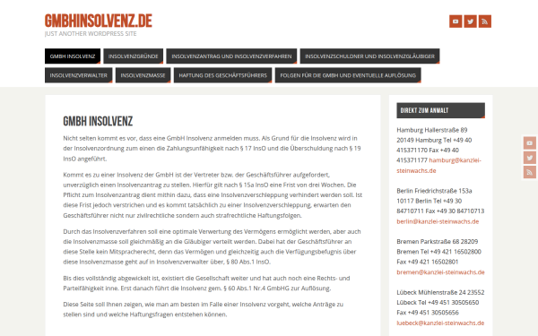 gmbhinsolvenz.de