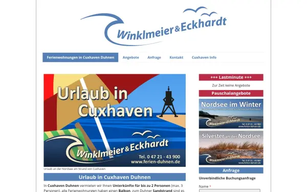 www.cuxhaven-urlaub-in-duhnen.de