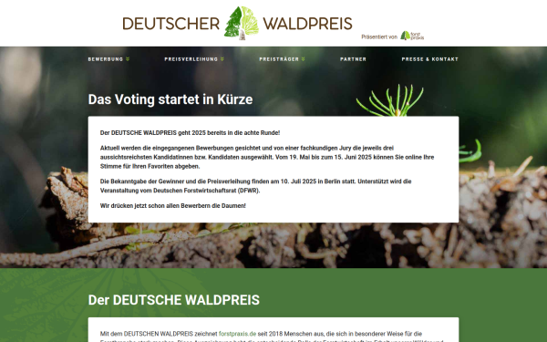 www.deutscher-waldpreis.de