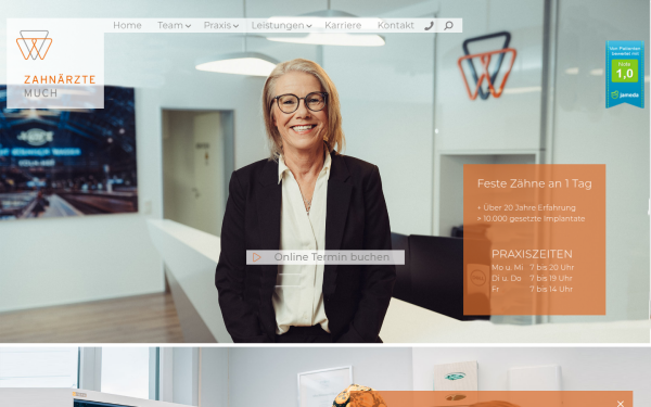 www.zahnaerzte-much.de