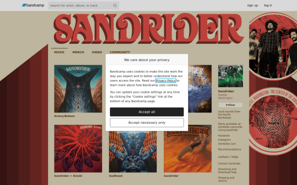 sandrider.bandcamp.com