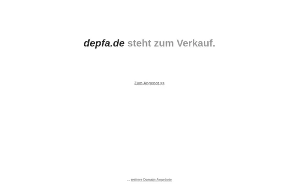depfa.de