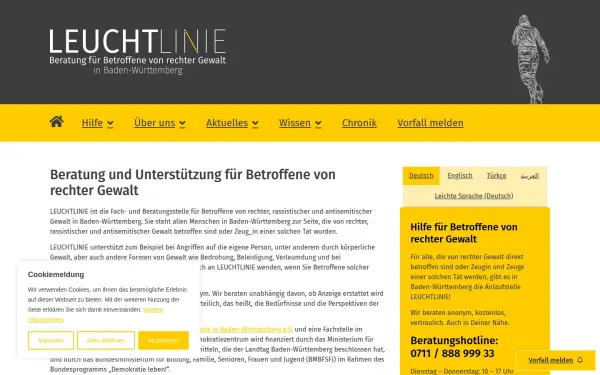 www.leuchtlinie.de