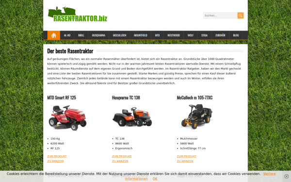 www.rasentraktor.biz
