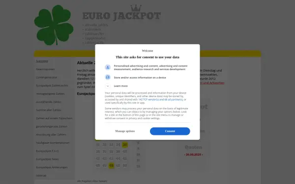 www.eurojackpot-zahlen.eu