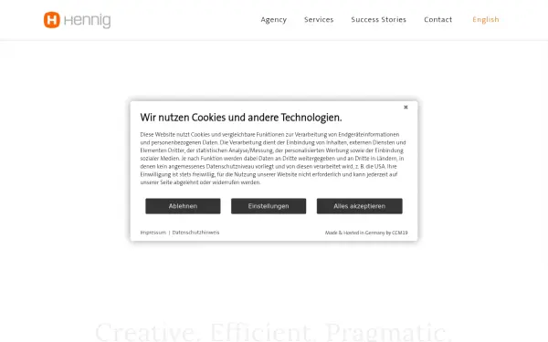 www.agentur-hennig.de