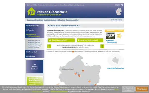 www.luedenscheid-pension.de