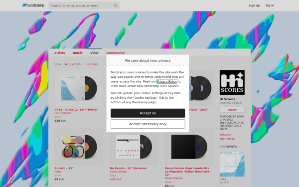 hiscores.bandcamp.com