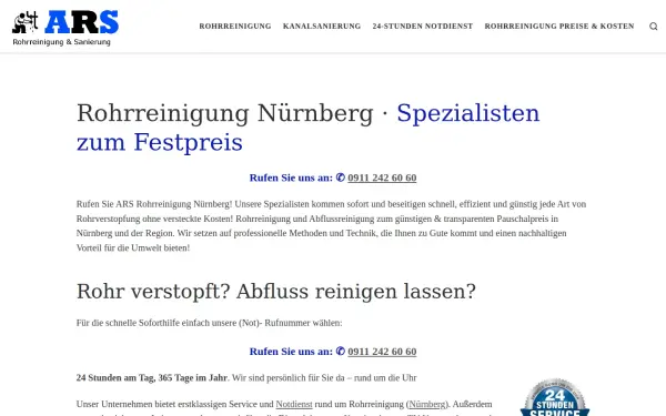 ars-rohrreinigungsservice.de
