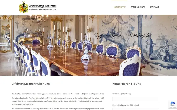 www.grafzusolms.de