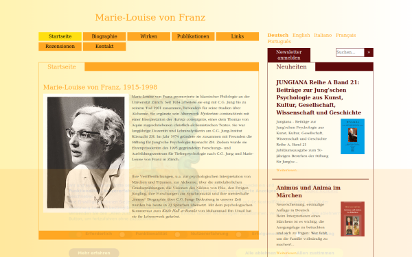 www.marie-louisevonfranz.com