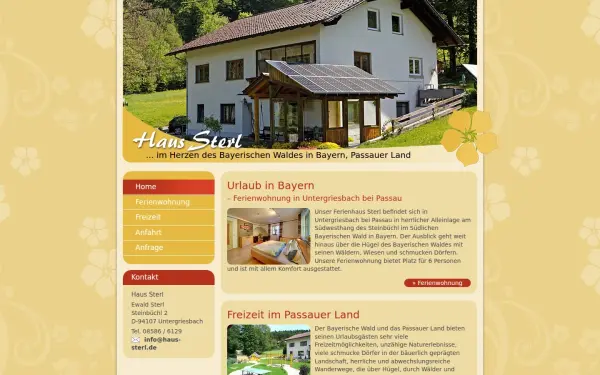 www.haus-sterl.de