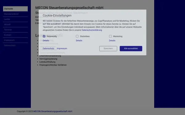 www.mecon-steuerberatung.de
