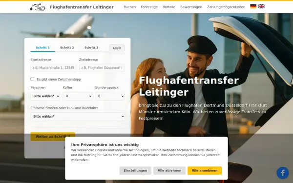 dortmund-flughafentransfer.de