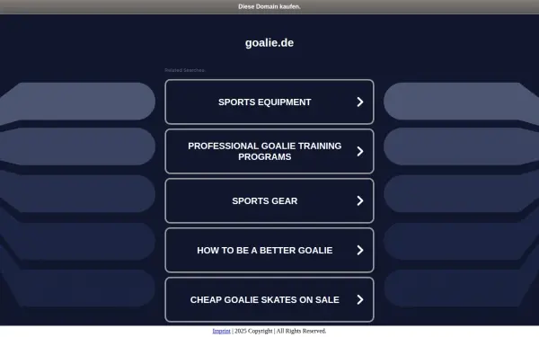 goalie.de