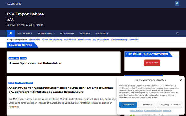 www.tsv-empor-dahme.de