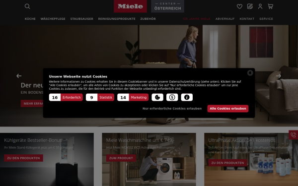 www.mielecenter.at
