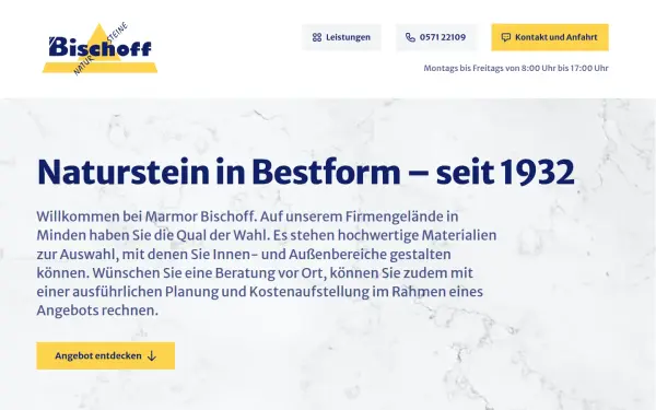 marmor-bischoff.de