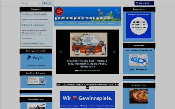 www.gewinnspieleversand.de