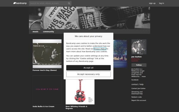 joeguiton.bandcamp.com