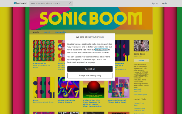 sonicboomspacemen3.bandcamp.com