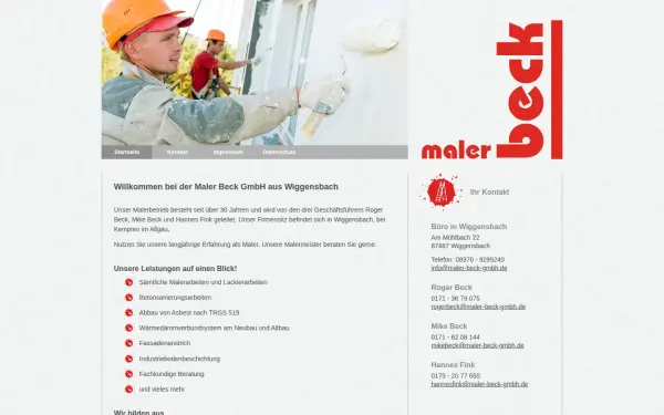 www.maler-beck-gmbh.de