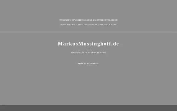 markusmussinghoff.de