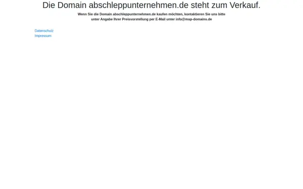 abschleppunternehmen.de