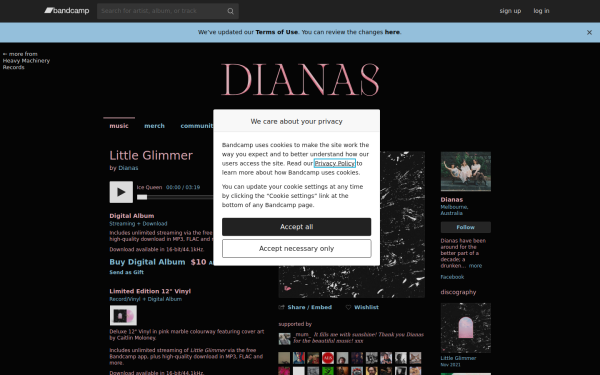 dianasband.bandcamp.com