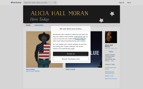 aliciahallmoran.bandcamp.com