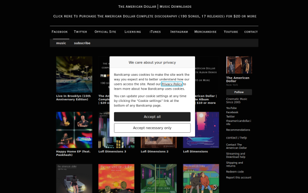 theamericandollar.bandcamp.com