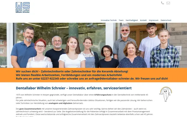 dentallabor-schreier.de