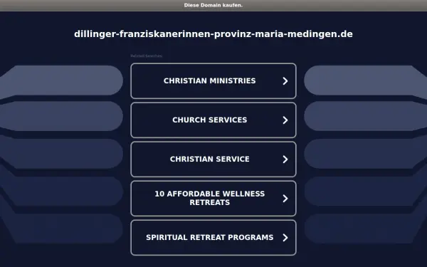 dillinger-franziskanerinnen-provinz-maria-medingen.de