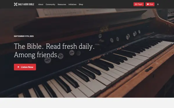 dailyaudiobible.com