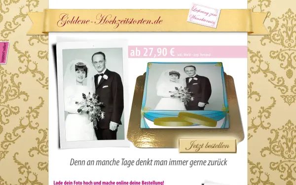 goldene-hochzeitstorten.de