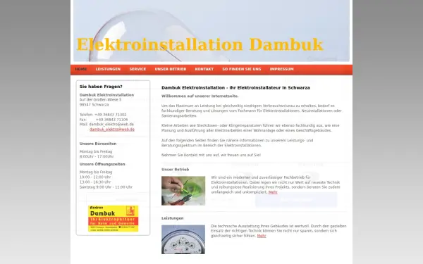 www.dambuk-elektroinstallation.de
