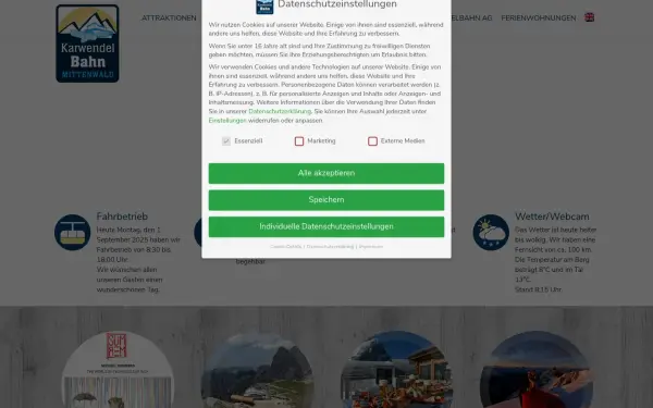 www.karwendelbahn.de