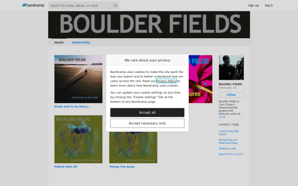 boulderfields.bandcamp.com