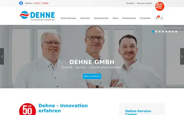 www.dehne-gmbh.de