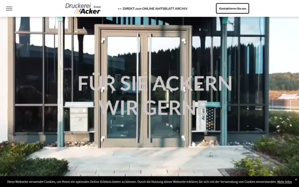 www.druckerei-acker.de