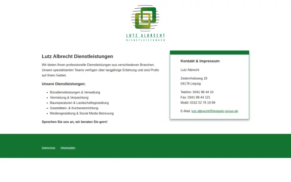 www.lutzalbrechtdienstleistungen.de