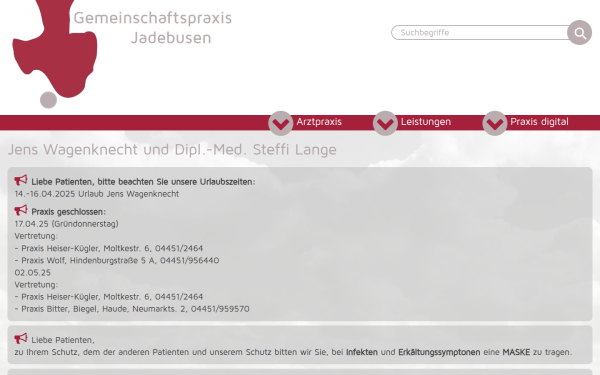 gemeinschaftspraxis-jadebusen.de