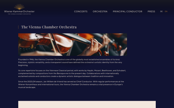 kammerorchester.com